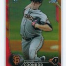 2016 Bowman Chrome Prospects Orange Refractors BCP14 - Samuel Coonrod, San Francisco Giants