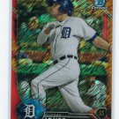 2016 Bowman Chrome Prospects Orange Shimmer Refractors BCP123 - JaCoby Jones, Detroit Tigers