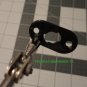 STAR TREK TOS PHASER  METAL BOTTOM PLATE PART FOR HANDLE