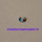 STAR TREK COMMUNICATOR SWAROVSKI FLATBACK RHINESTONE! / COLOR BLACK DIAMOND AB / 8 FACET / 20SS