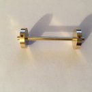 STAR TREK COMMUNICATOR ALPHA ANTENNA BRASS HINGE WHEELS AND AXLE ROD PARTS