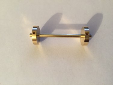 STAR TREK COMMUNICATOR ALPHA ANTENNA BRASS HINGE WHEELS AND AXLE ROD PARTS
