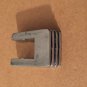 ART ASYLUM / DIAMOND SELECT STAR TREK TOS PHASER PROP RAW METAL FIN /  PARTS