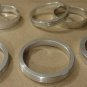 Star Trek Communicator Metal Moire Bezel Ring Lot! Alpha Beta Delta Kappa Zeta