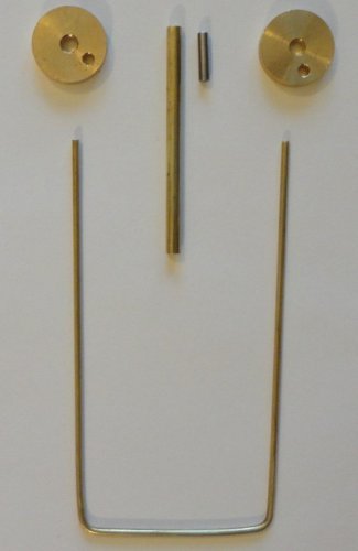 STAR TREK COMMUNICATOR METAL / BRASS ANTENNA LID PARTS