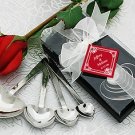 Heart Measuring Spoon Wedding Favors
