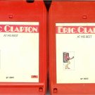 Eric Clapton - At His Best 1972 Vol. 1 & 2 POLYDOR 8-track tape