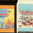 Chipmunks - Christmas With The Chipmunks Vol. 1 & 2 MISTLETOE 8-track tapes
