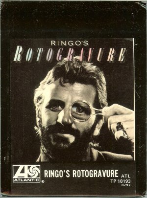 Ringo Starr - Ringo's Rotogravure 1976 ATLANTIC 8-track tape