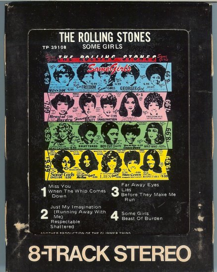 8 com bill payment The 1978 Rolling   tape track Girls Stones Some 8 WB