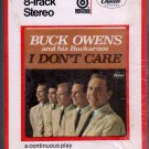 Buck Owens - I Don't Care Sealed 8-track tape