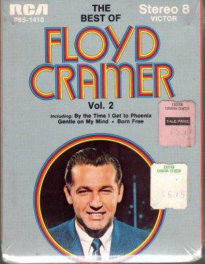Floyd Cramer - The Best Of Volume II Sealed 8-track tape