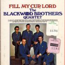 The Blackwood Brothers Quartet - Fill My Cup, Lord Sealed 8-track tape