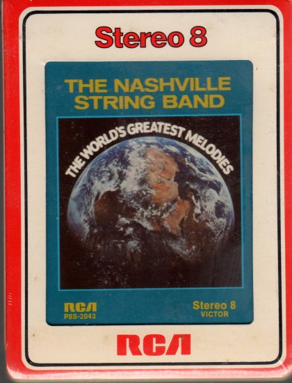 The Nashville String Band - World's Greatest Melodies Sealed 8-track tape
