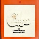 Chicago - Chicago III & IV Carnegie Hall 8-track tape