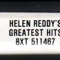 Helen Reddy - Greatest Hits CRC A35 8-track tape