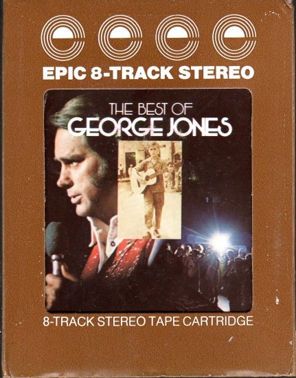 George Jones - The Best Of 8-track tape