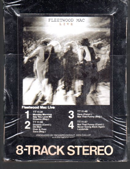 Fleetwood Mac - Fleetwood Mac LIVE Tape 1 8-track tape