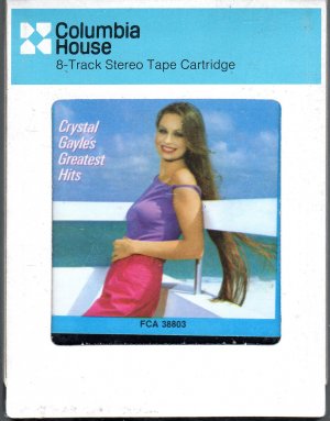 Crystal Gayle - Greatest Hits Sealed CRC 8-track tape
