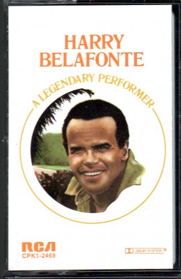 Harry Belafonte - A Legendary Performer Cassette Tape