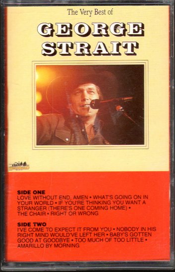 George Strait - The Very Best Of George Strait Cassette Tape