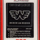 Waylon Jennings - Black On Black 1982 RCA Sealed A8 8-track tape