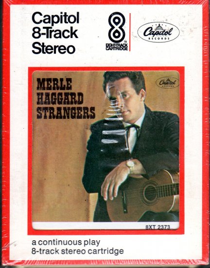 Merle Haggard - Strangers Debut Sealed RARE 1965 8-track Tape