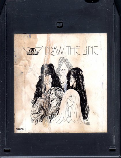 Aerosmith - Draw The Line 8-track tape