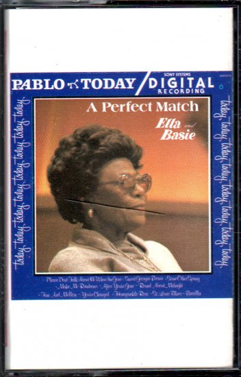 Ella Fitgerald & Count Basie - A Perfect Match Cassette Tape