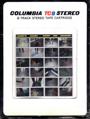 Gary's Gang - Keep On Dancin' 1979 CBS TC8 8-track tape