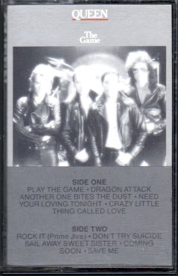 Queen - The Game Cassette Tape