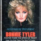 Bonnie Tyler - Faster Than The Speed Of Night Cassette Tape