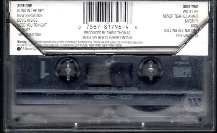 INXS - Kick Cassette Tape