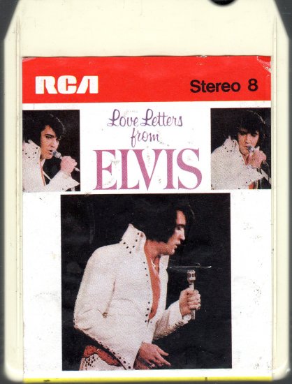 Elvis Presley - Love Letters From Elvis 1971 RCA UK 8-track tape