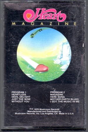 Heart - Magazine Cassette Tape
