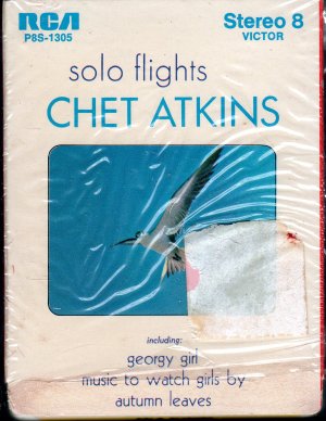Chet Atkins - Solo Flights 8-track tape