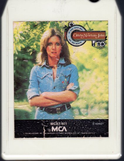 Olivia Newton-John - If You Love Me, Let Me Know 8-track tape