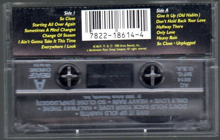 Daryl Hall & John Oates - Change Of Season Cassette Tape