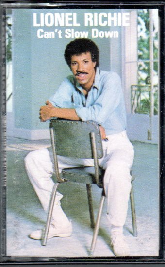 Lionel Richie - Can't Slow Down Cassette Tape