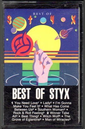 Styx - The Best of Styx Cassette Tape