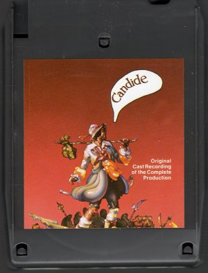 Candide - Original Cast Recording Quadraphonic A26 8-track tape