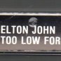 Elton John - Too Low For Zero Cassette Tape