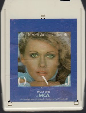 Olivia Newton-John - Greatest Hits 1977 MCA 8-track tape