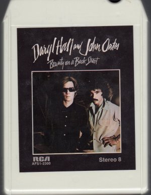 Daryl Hall & John Oates - Beauty On A Back Street 1977 RCA 8-track tape