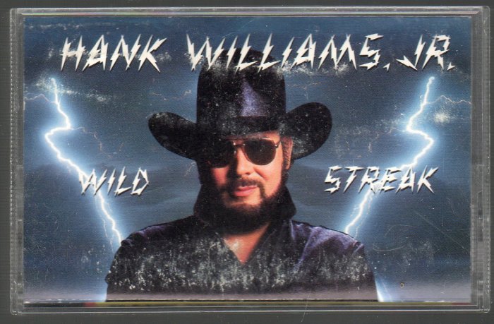 Hank Williams Jr. - Wild Streak Cassette Tape