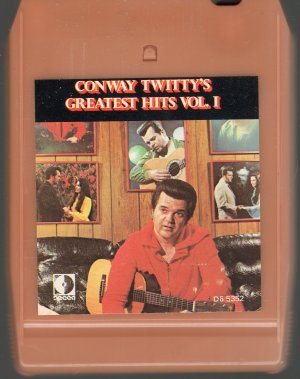 Conway Twitty - Greatest Hits Vol 1 Decca 8-track tape