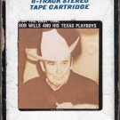 Bob Wills And His Texas Playboys - For The Last Time CRC 8-track tape