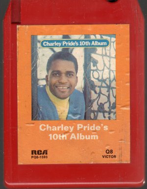 Charley Pride - Charley Pride's 10th Album Quadraphonic 8-track tape
