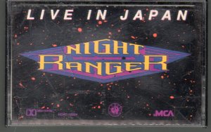 Night Ranger - Live In Japan Cassette Tape