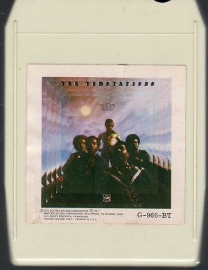 The Temptations - 1990 ( Gordy ) 8-track tape